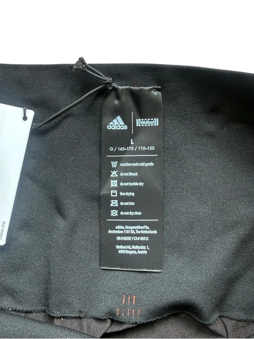 NWT Wolford x Adidas Sheer Motion Leggings L Sequoia Black ULTRA RARE Athleisure
